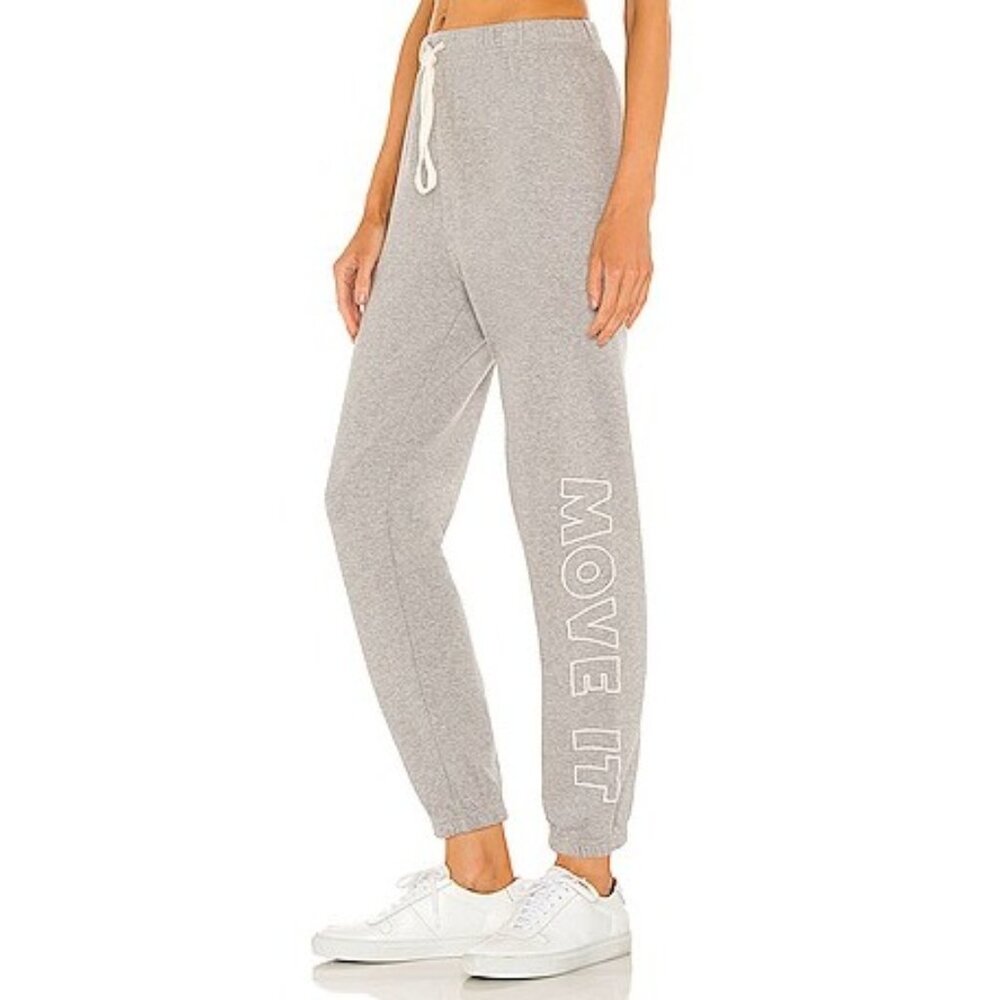 NWT MOTHER DENIM Women's Sz S Move It Bender Ankle Jogger Gray 100% Cotton $158 - Picture 14 of 14